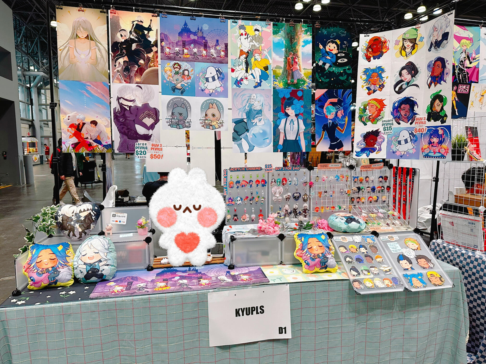 2023 Anime NYC Set Up